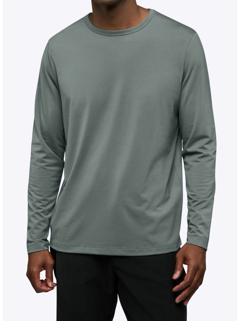 Cuts Clothing Men's AO Long Sleeve Sage Forever T-shirt- Size Small